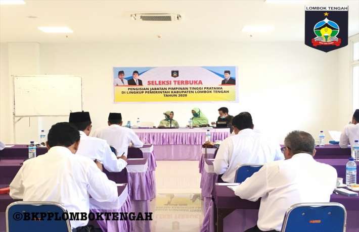 PELAKSANAAN SELEKSI TERBUKA PENGISIAN JABATAN PIMPINAN TINGGI PRATAMA DI LINGKUNGAN PEMERINTAH KABUPATEN LOMBOK TENGAH TAHUN 2020